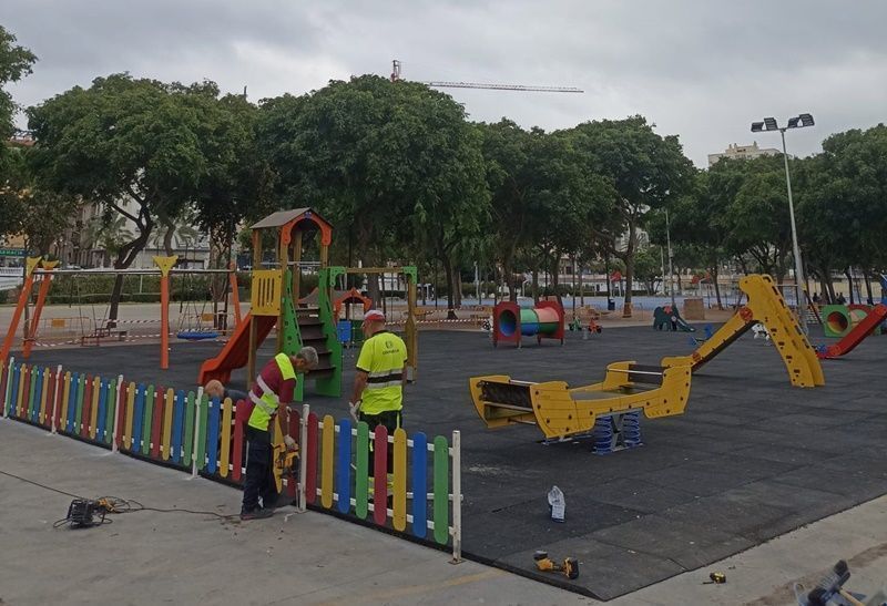 La Consejería de Fomento, Medio Ambiente y Servicios Urbanos ha dado por finalizado el acondicionamiento del Parque Urbano Juan Carlos I 